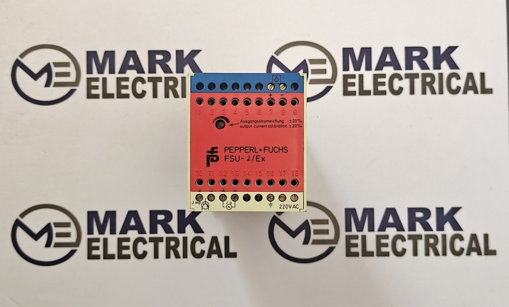 PEPPERL+FUCHS FSU-2/EX SAEFTY RELAY VOLTAGE 220VAC FAST SHIPPING