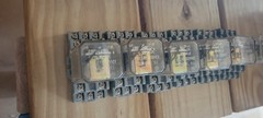 (5) Relay Service Co. 999KUE Relay, 3PDT, 24VDC Coil with base