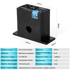 Self-Powered AC Current Sensing Relay – Compact, Durable, Versatile Applications