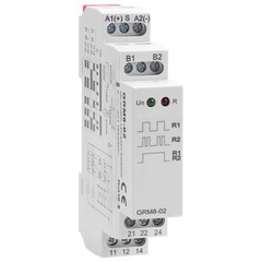 GRM802 Electronic Latching Memory Relay 16A 2SPDT Din Rail AC/DC12V240V
