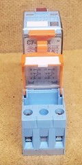 Releco Comat Relays C7 A20X W/ Base. Lot Of 2