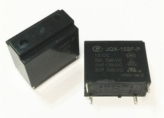 10pcs 4pins JQX-102F-P-12VDC 20A 250VAC HONGFA relays