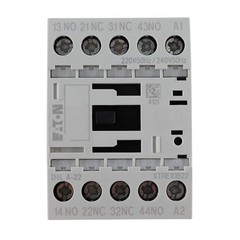 EATON XTRE10B22B 4 POLE CONTROL CONTACTOR RELAY 10A, 220V, 50HZ, 240V