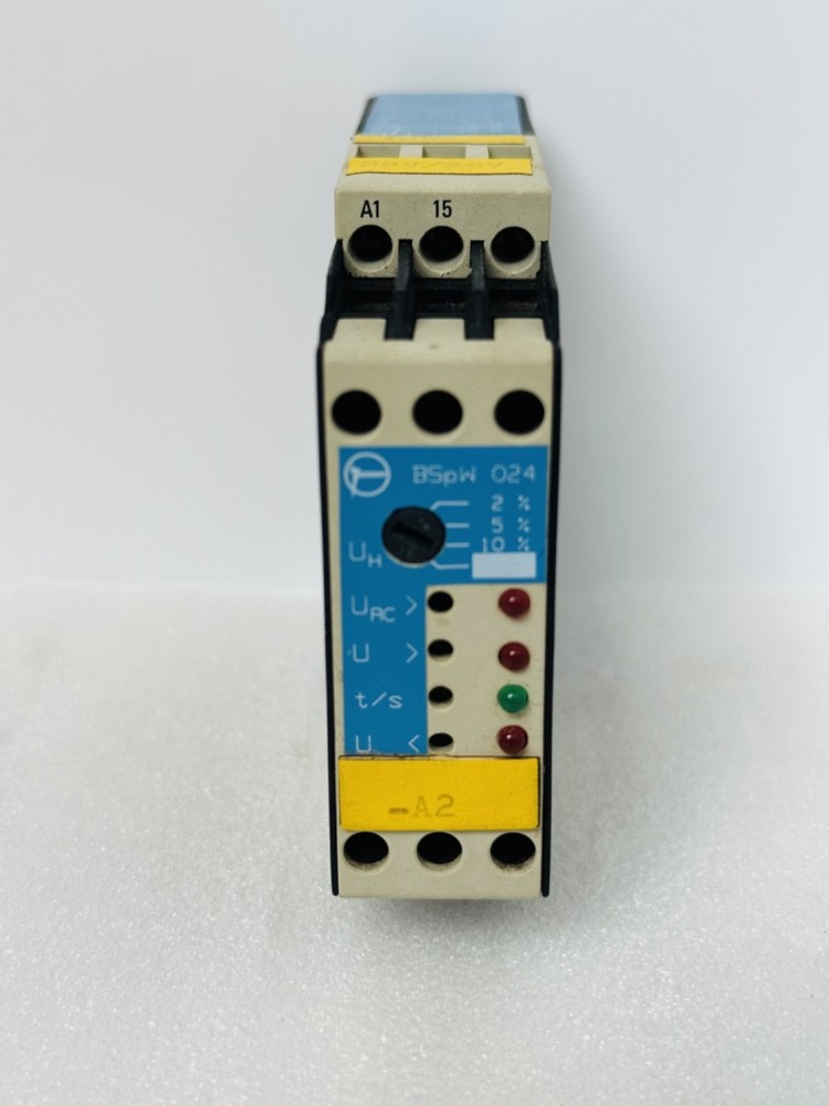 ROLF JANSSEN BSpW 024 Battery Voltage Relay E01.3212.010 24VDC BSPW-024