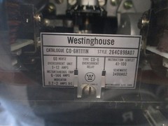 Westinghouse Type CO-6 Overcurrent Relay CO-6H1111N Style: 264C898A07