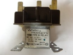 White Rodgers Relay 90-340; Type 91; 24VAC; 50/60HZ—“USED”