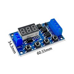 Trigger Cycle Timer Delay Switch Circuit Dual MOS Tube Control Board DC 24V /…
