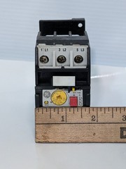 GE CR7XY3 600 VAC CR7G1WD Overload Relay, 0.63-0.90 Amp, pre-owned as shown