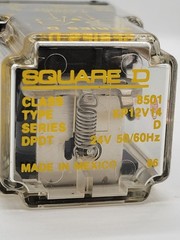 Square D 8501 KP12V14 General Purpose Relay 10A DPDT 240V 8Pin 24V Coil Series D