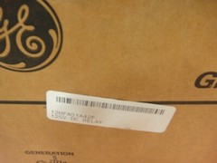 GE Auxiliary Relay 12HFA51A42F pictured