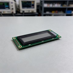 Compact 116x37x12mm ST7920 LCD Screen with 3.3V Operation and 3-LED Backlight