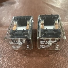 Lot Of 2 Potter & Brumfield KUP-11A15-120 Power Relay 10A 120VAC Quick Connect