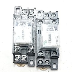 2PK Omron LY2N-D2 24VDC RELAY WITH BASE 8-Pin 10 Amp 240 Volt Coil 24VDC