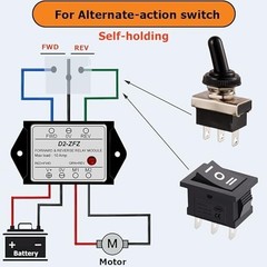 12V 10A Relay Module with LED Indicator for Motor Control, Winches, Lifts & More