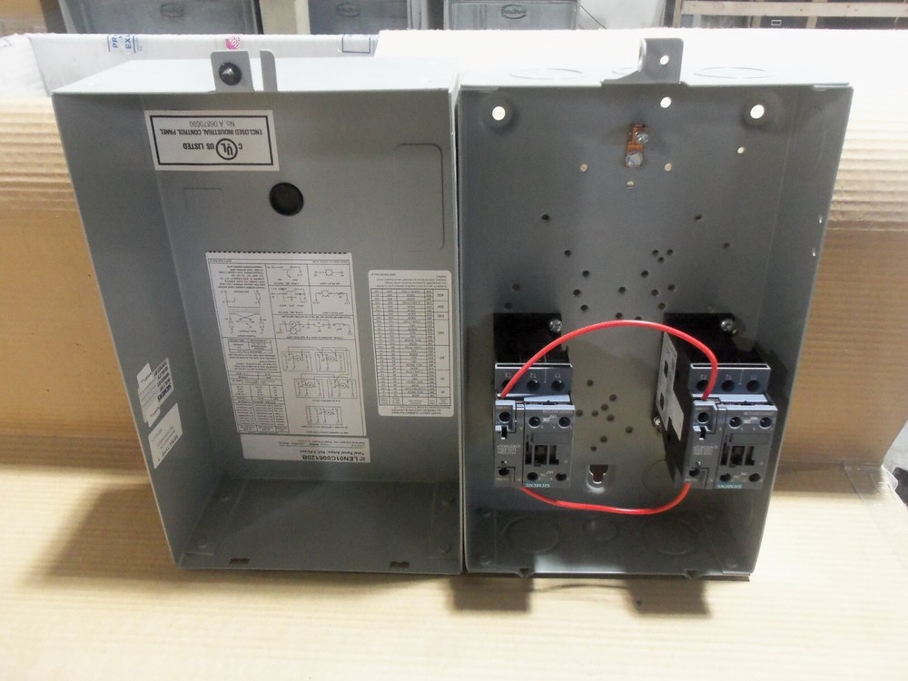 NEW SIEMENS LEN01C006120B NON-COMBINATION, ELECTRICALLY-HELD LIGHTING CONTACTOR