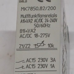 Dold MK7850.82/200 Multi-Function Timer Relay AC/DC 24-240V 0.5-10Sec