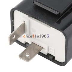 12V 2Pin Motorcycle Turn Signal Indicator Speed Adjustable LED Flasher Relay