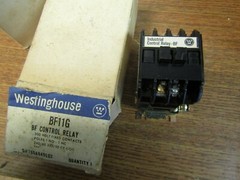 🔥NEW WESTINGHOUSE BF11G CONTROL RELAY 300V 1 NO 1 NC 220/240 VAC