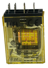 Idec RY2S-U 120V Relay w/Socket Base SY2S-05 New
