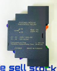 Metess MFD-04 Industrial Photocell Relay 220V AC,24V AC/DC