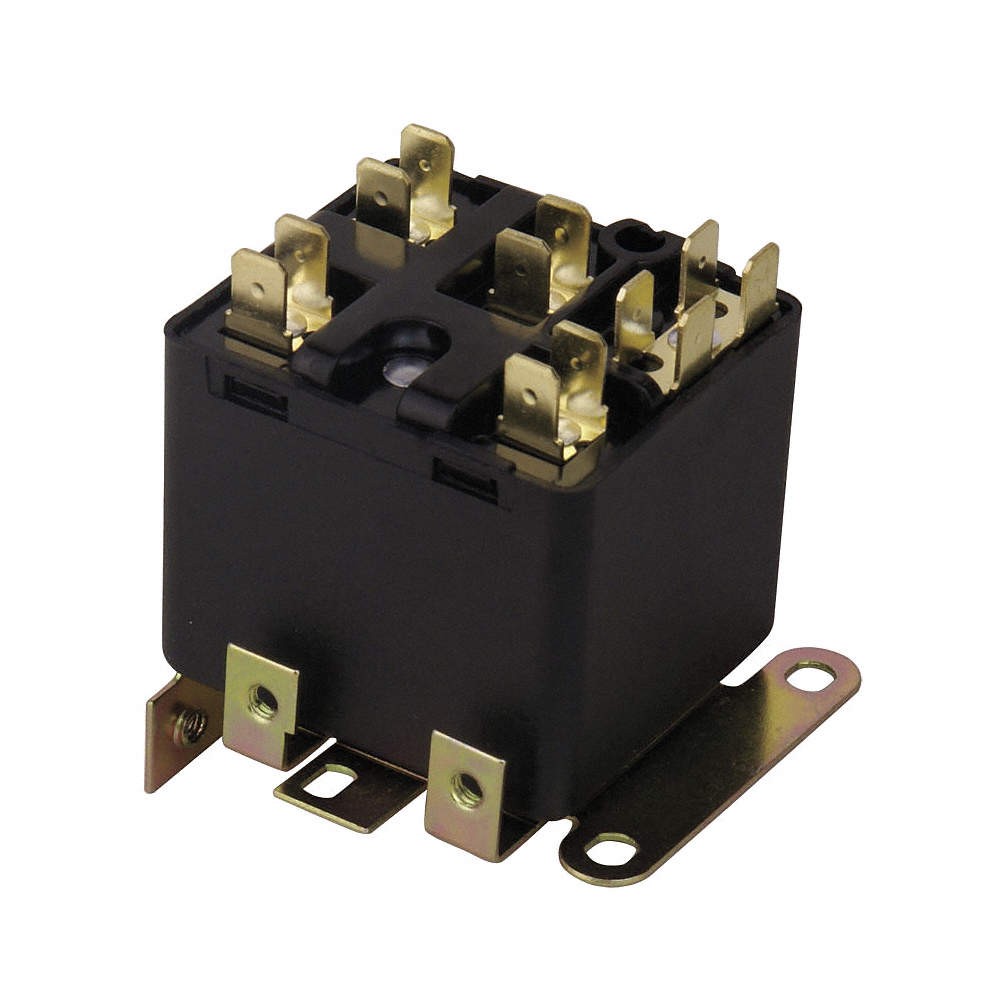 GRAINGER APPROVED 5MLZ4 Potential Relay, SPST, 500V AC Coil 5MLZ4