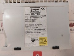 Crompton 256-PRBU Protector Relay 5A 250V 50/60Hz & Output 230V AC, 24V DC