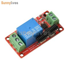 DC 5V 12V 24V Wireless Remote Control Receiver Switch Relay Module 1CH 433MHz