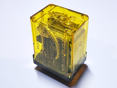 HC2E-P-DC110V MATSUSHTIA PCB Relay 110VDC DPDT 3A 250VAC Amber Sealed 8-Pin