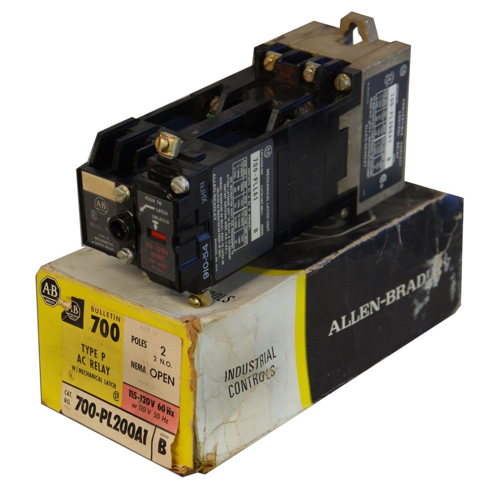 700-PL200A1-B 115-120VAC 60Hz AC Control Relay –SA
