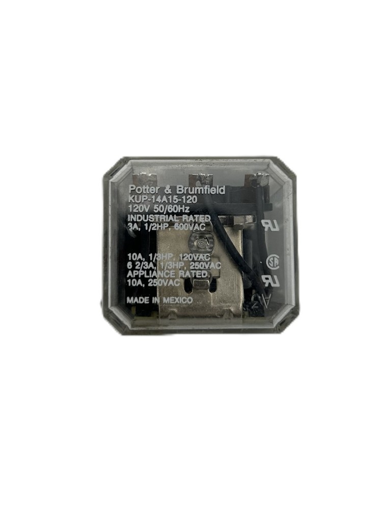 Potter & Brumfield KUP-14A15-120 Relay 3A 120V 50/60Hz