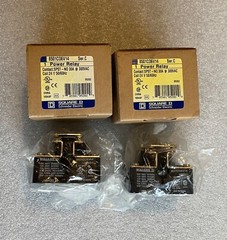 Lot of 2 -SQUARE D Power Relay, 8501C06V14