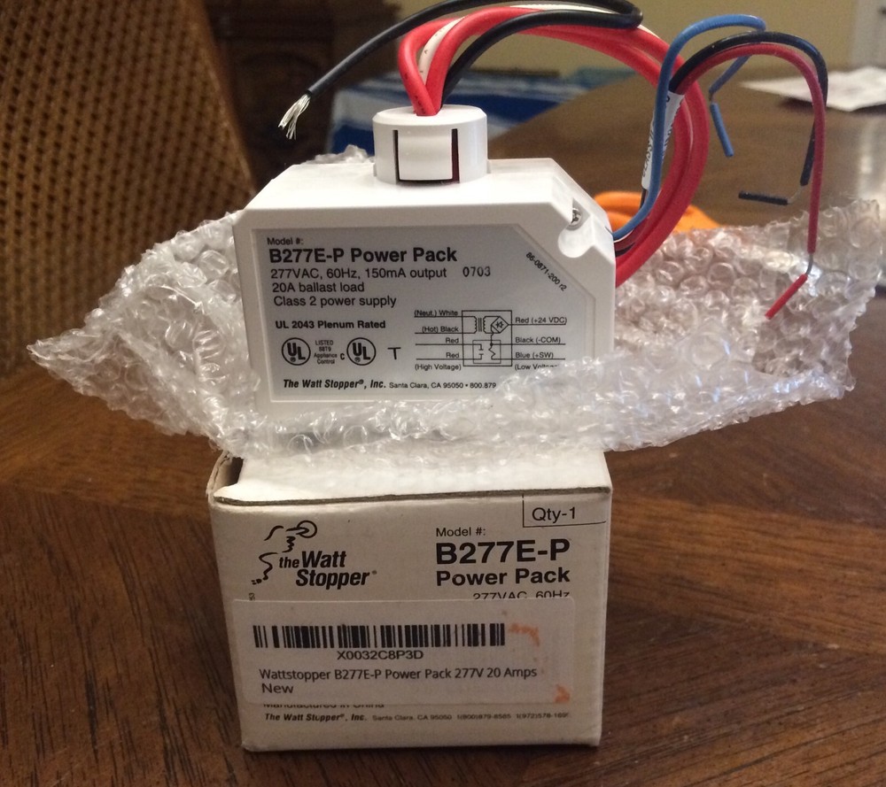 WattStopper B277E-P Power Pack Self Contained Transformer Relay System