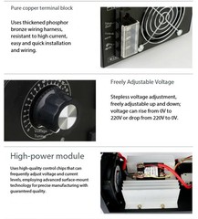 Single-phase Solid-state Voltage Regulator Electronic Voltage Regulator