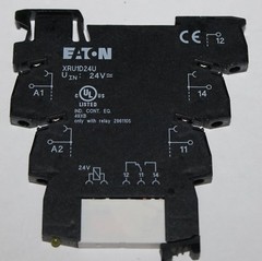 EATON XRUID24U Relay Module Interface Terminal 24 VAC DC