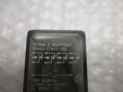 POTTER & BRUMFIELD KHAU-17A11-120 RELAY 120V NSNP