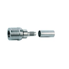1 PCS QMA Male Connector Straight 50 Solder Crimp Cable Mount RG58 C/U Jack
