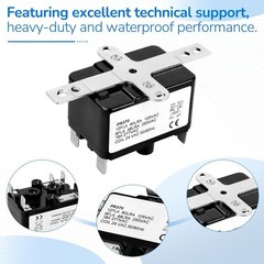 Electromechanical 24V AC Relay 12A SPST-NO SPST-NC SPDT For Fan HVAC