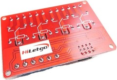 4 Channel 24V Relay Module with OPTO-Isolation Support High Low Trigger for P…
