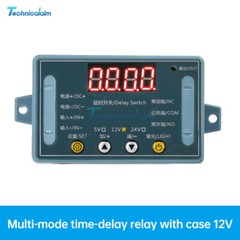 DC 5V 12V 24V 10A Delay Time Relay Module Programmable LED Timer Control Switch