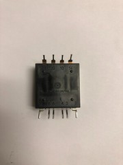 NC2D-JPL2-DC12v Flat Power Relay, 2 Form C, 5A 250VAC, PCB Terminal type 2 Coil