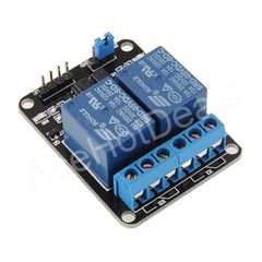2 Channel DC 5V Relay Switch Module for Arduino Raspberry Pi ARM AVR