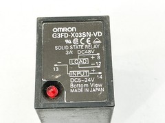 New Omron G3FD-X03SN-VD Solid State Relay 3A 48VDC – No Box