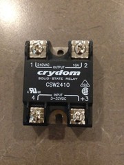 CRYDOM CSW2410 Panel Mount Solid State Relay 240VAC, 10A, 3-32VDC input range