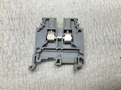 Entrelec M4/6 Gray Grey Wire Terminal M46 Lot of 50 (VT)