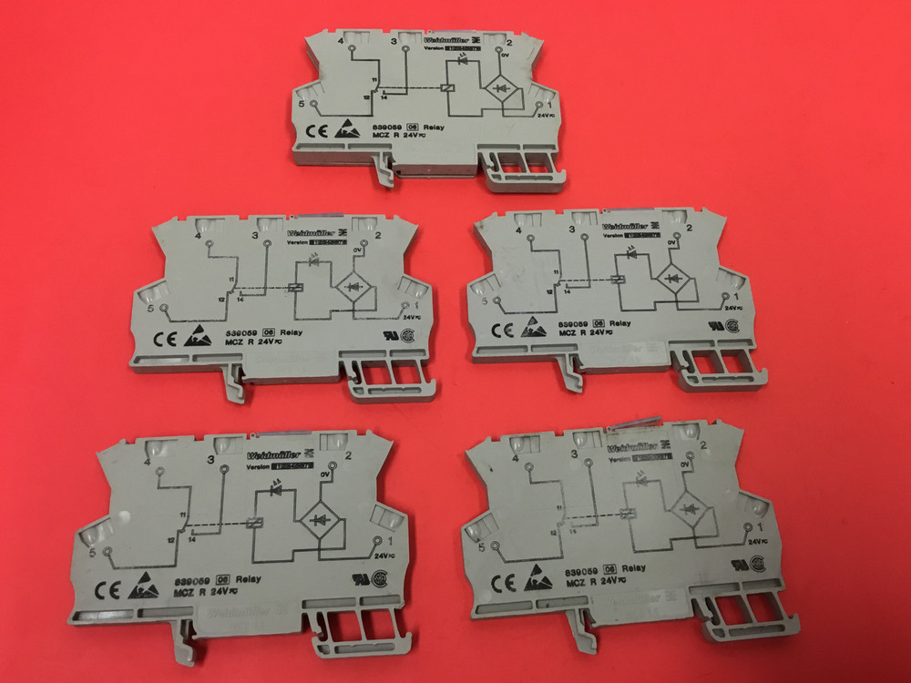 Weidmüller – P/N: MCZ 1.5 – Relay – LOT OF (5)