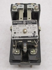 GE General Electric auxiliary relay 12HGA11A70 type AGA 115v 60 amp