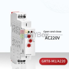 AC/DC12V-240V A220V 16A Delay On Off Delay Timer Relay Time Delay Relay Din Rail
