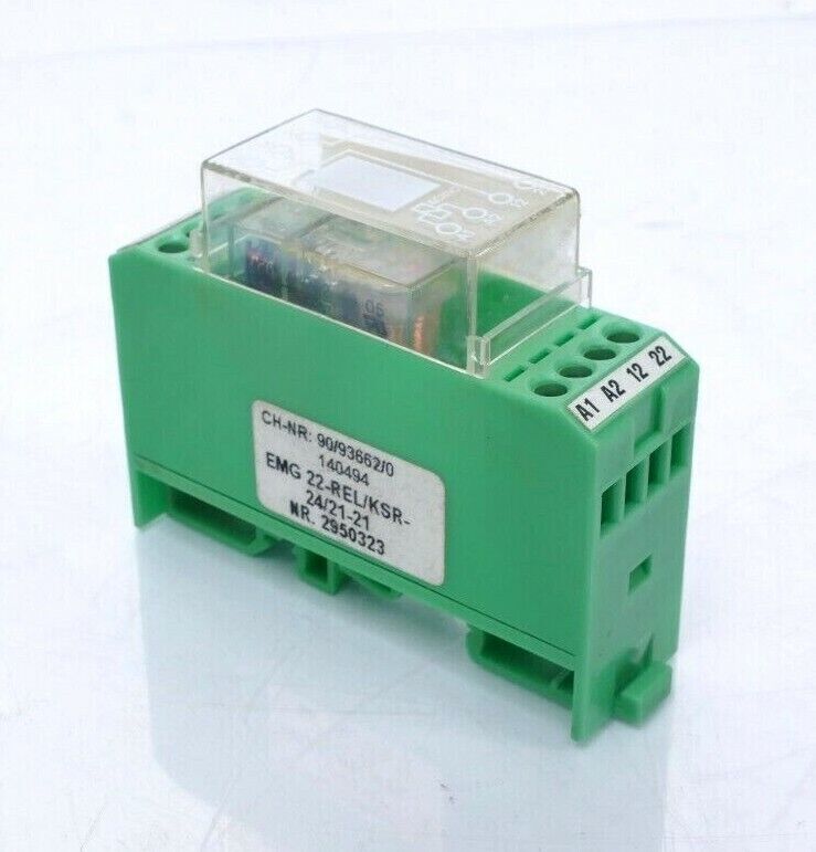 3x Phoenix Contact 29 50 32 3 | EMG22-REL/KSR-24/21-21 | 2950323