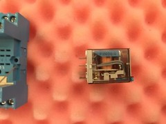FINDER 55.34 RELAY 5A 250V 24VDC & 94.74.1 RELAY BASE (SOCKET) and DIODE MODULE
