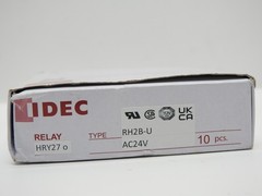 x10 p/k – IDEC RH2B-U AC24V Relay HRY27 o – NEW